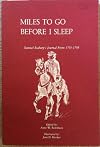Miles to Go Before I Sleep Samuel Seabury's Journal From 1791-1795