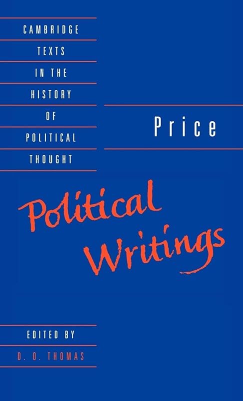Price: Political Writings (Cambridge Texts in the History of Political Thought) by Richard Price