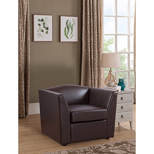 Algopix Similar Product 3 - Benzara Plush PU Leather Subjacent