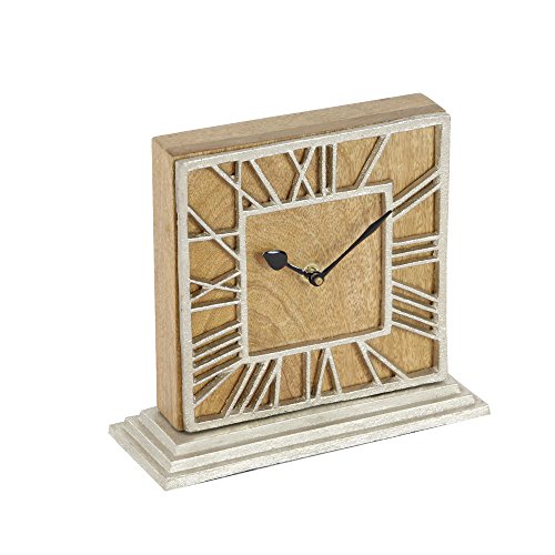 Algopix Similar Product 8 - Benzara New Traditional Wood Aluminum