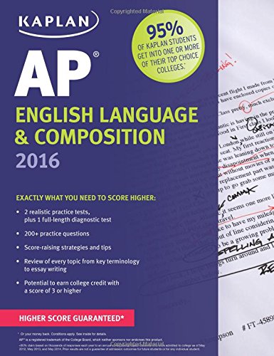 Kaplan AP English Language &amp; Composition 2016 by Denise Pivarnik-Nova