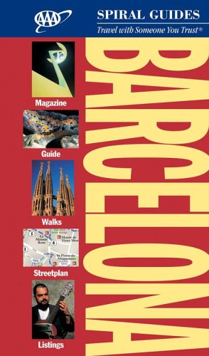 Barcelona Spiral Guide (AAA Spiral Guides) by AAA
