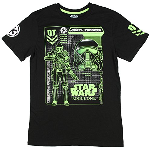 Star Wars Rogue One Death Trooper Schematic Graphic T-Shirt