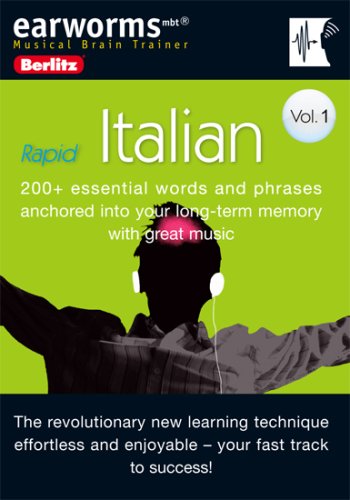 Earworms Italian (Berlitz Earworms) Vol. 1 (English and Italian Edition) by Berlitz