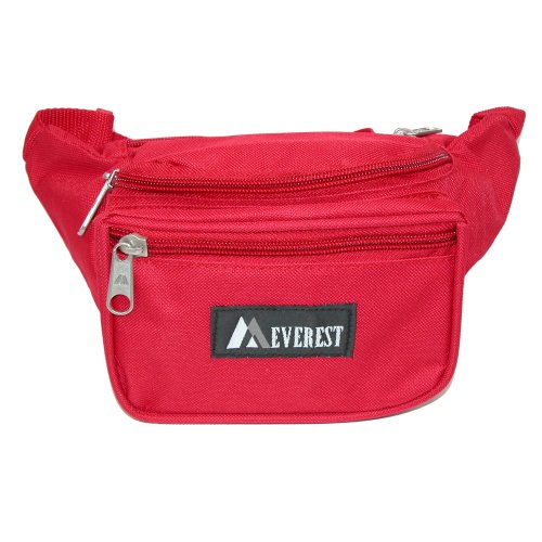Everest Unisex Fabric Organizer Adjustable Fanny Waist Pack