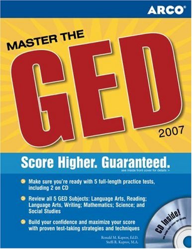 Master the GED 2007 w/CD-ROM by Arco