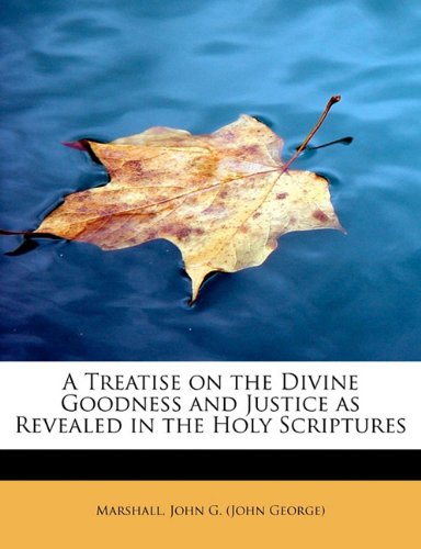 a treatise on the divine goodness and justice as revealed in the