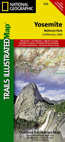 Yosemite National Park by National Geographic Maps - Trails Illustrated