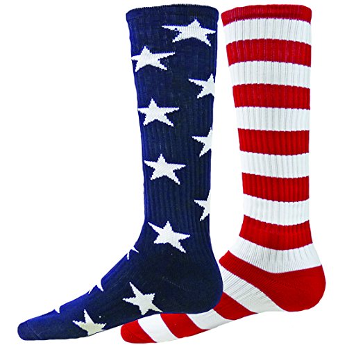 Red Lion Independence Mismatched Knee High Socks