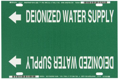 Algopix Similar Product 19 - Brady 4173F Brady StrapOn Pipe