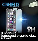 【日本正規代理店品】Gshield　強化ガラス 液晶保護フィルム iPhone6用 0.15mm 4.7インチ　強化保護フィルム ガラスフィルム 衝撃吸収 硬度9H 液晶保護シール 気泡ゼロ カッターでも傷つかない
