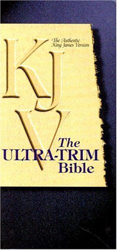 KJV Ultra-Trim Bible by Anonymous