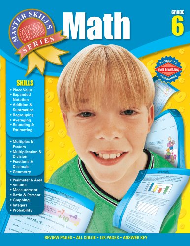 Math, Grade 6 (Master Skills) by American Education Publishing