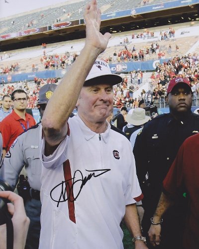 

Steve Spurrier Autographed / Hand Signed South Carolina Gamecocks Coaching 8x10 Photo