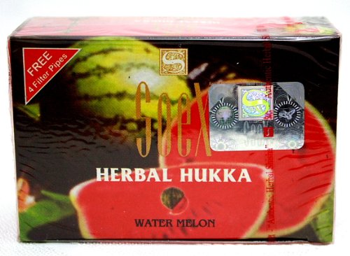 

50 gr SOEX Watermelon - 100% Herbal Hookah Shisha Molasses for Hooka Nargila Sheesha