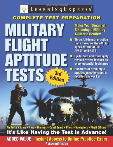 Military Flight Aptitude Tests by LearningExpress Editors