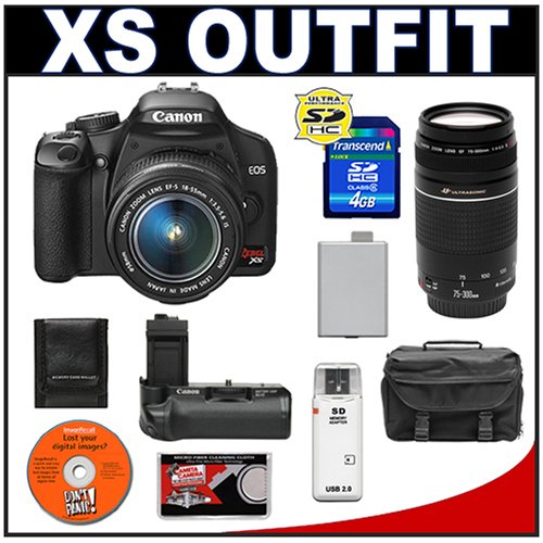 Black Friday Canon Digital Rebel XS 10.1MP Digital SLR Camera (Black