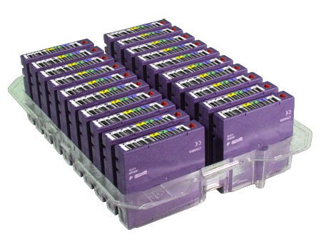 

Tape, LTO, Ultrium-2, 200GB/400GB, Library Pack of 20, Barcode, LTO TAPE, ULTRIUM-2 200GB/400GB