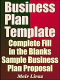 Business Plan Template - Complete Fill in the Blanks Sample Business Plan Proposal (Including 4 Free Gifts)