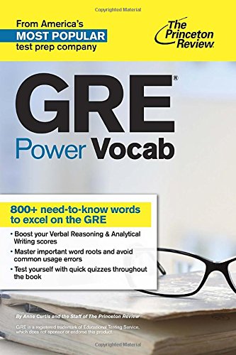 GRE Power Vocab by Princeton Review