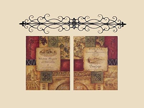 Algopix Similar Product 19 - CheapChic Decor Gia Tuscan 42 Wrought
