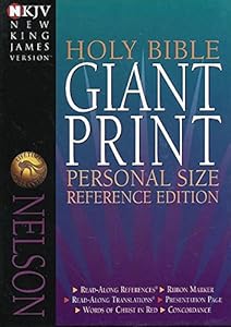 Holy Bible New King James Version Personal Size Giant Print