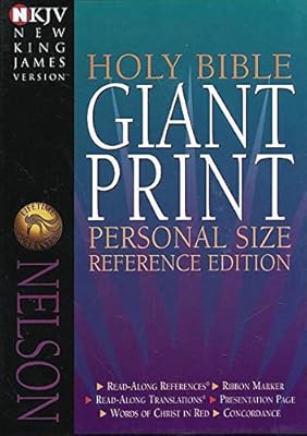 Holy Bible New King James Version Personal Size Giant Print