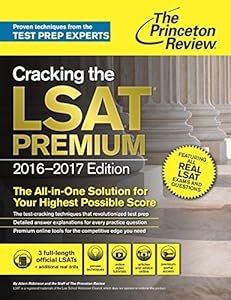 Cracking the Lsat 2016-2017.