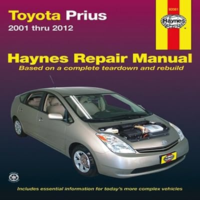 Toyota Prius 2001-2012 Repair Manual