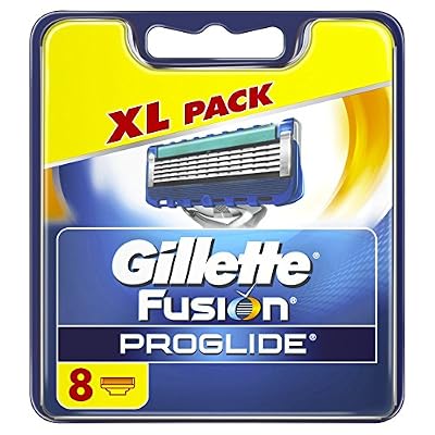 Gillette Fusion ProGlide - Lames de Rasoir pour Homme - Pack de 8 - Déballer sans s'Énerver