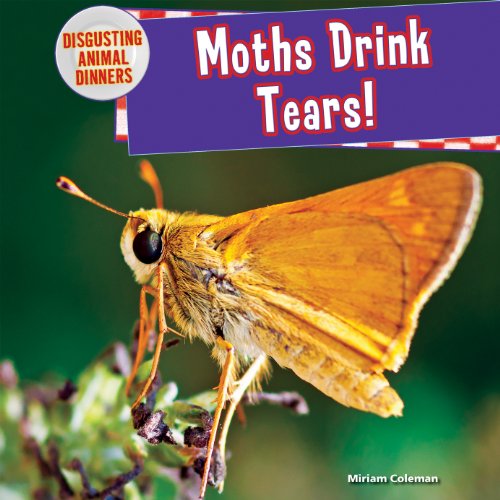 Moths drink tears! by Miriam Coleman