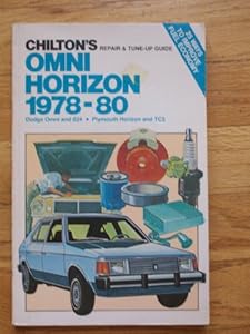 Chilton's Repair and Tune-Up Guide, Omni, Horizon 1978-80