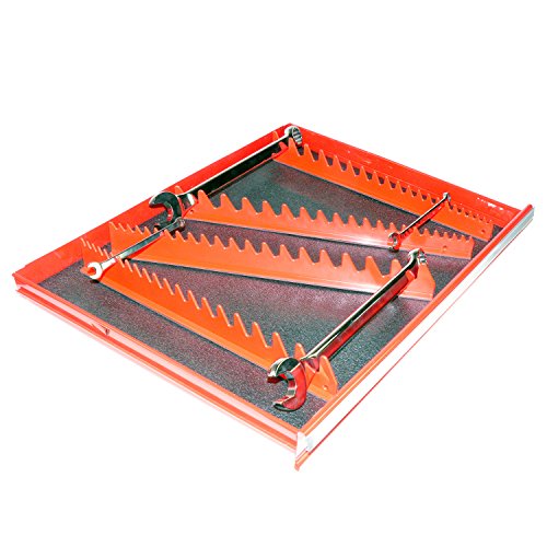 

Ernst Manufacturing 6014-Red 40-Tool Space Saver Wrench Rail Kit