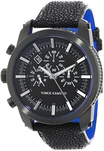 Amazon.com: Vince Camuto Men's VC/1030BKTI The Baron Navigator Black ...