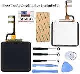 US Cellular Parts-Full Repair Kit Touch Screen Digitizer Glass LCD Display Screen for Ipod Nano 6th Generation Pre-assembly + Free Tools with Adhesive