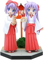らきすた 柊かがみ&つかさ 初詣セット (ノンスケールPVC塗装済み完成品)
