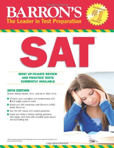 Barron's SAT, 26th Edition by Ira K. Wolf Ph.D.