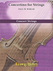Concertino For Strings: Conductor Score (Ludwig Masters)