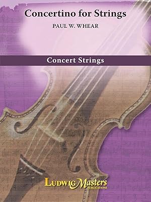 Concertino For Strings: Conductor Score (Ludwig Masters)