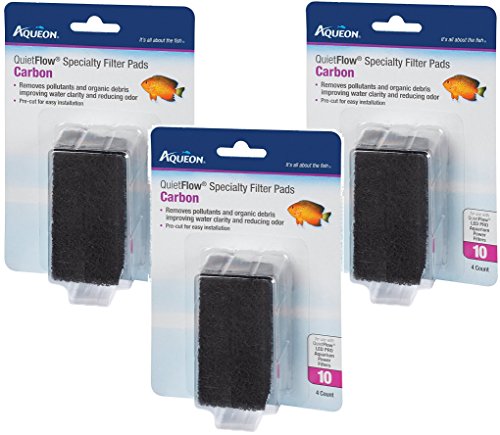 Algopix Similar Product 10 - 3 Pack Aqueon QuietFlow Carbon