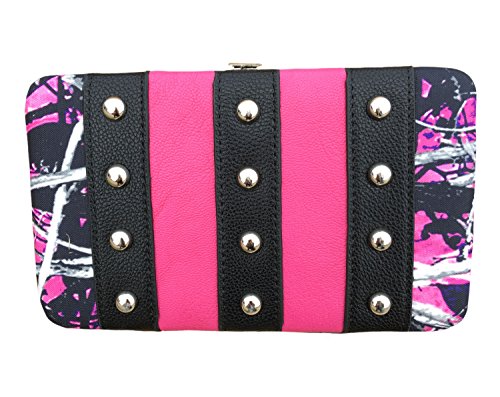 Muddy Girl Camo Clutch Wallet Card Holder