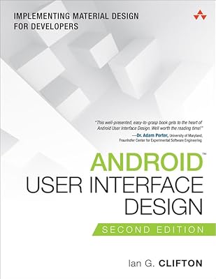 Android User Interface Design: Implementing Material Design for Developers (Usability)