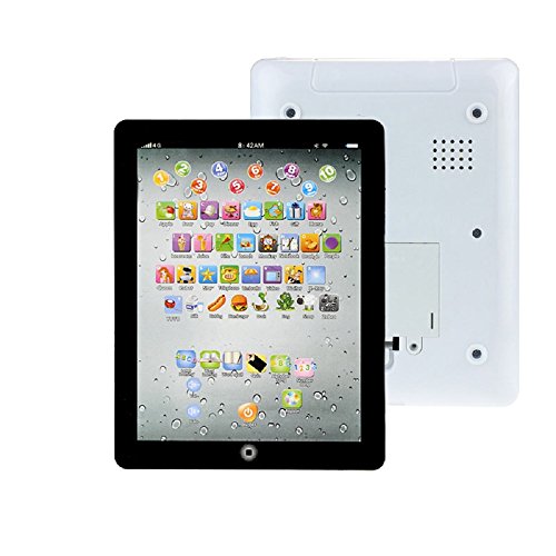Lisingtool Toys,Kids Touch Tablet English Learning Study Machine Toy,Black
