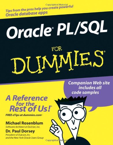 Oracle PL/SQL For Dummies by Michael Rosenblum