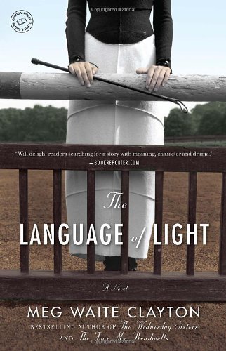 The language of light by Meg Waite Clayton