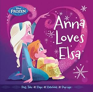 Frozen Anna Loves Elsa by Brittany Rubiano
