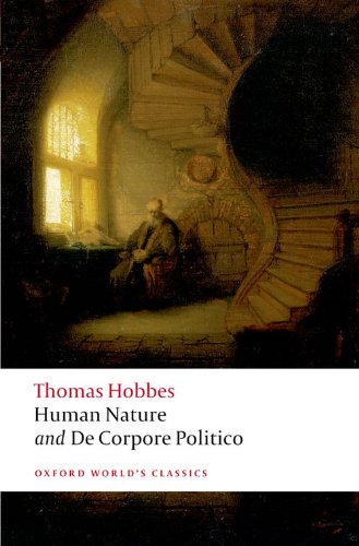 Human Nature and De Corpore Politico (Oxford World's Classics) (Pt. 1) by Thomas Hobbes