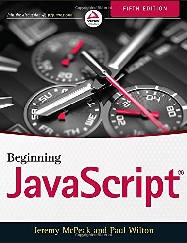 Beginning JavaScript by Jeremy McPeak
