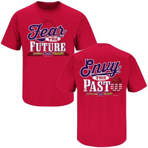 St. Louis Cardinals Fans. Fear The Future. Envy The Past Red T-Shirt (S-3X)