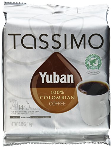 Tassimo Yuban 100% Colombian Coffee 14 T-Count (Pack of 2)